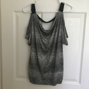Snakeskin Pattern Top